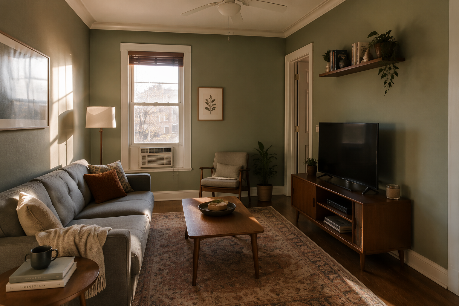 Scandinavian living room restyle