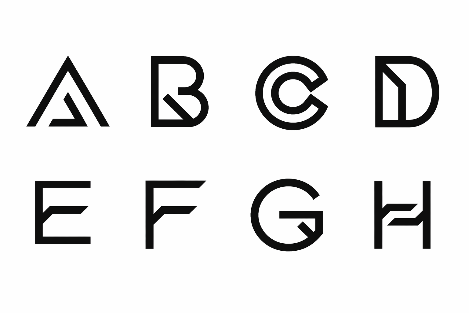 Monogram concept sheet