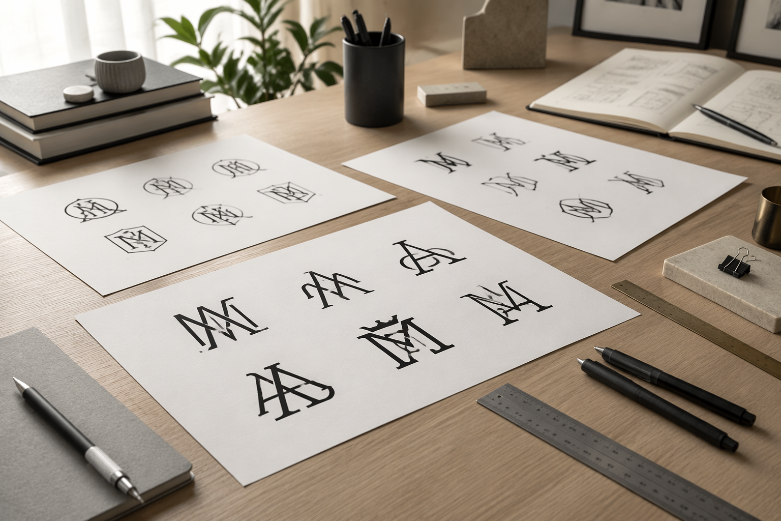 Logo concepting hero