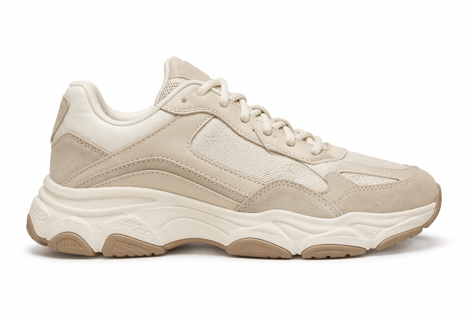 Sneaker on pure white cutout